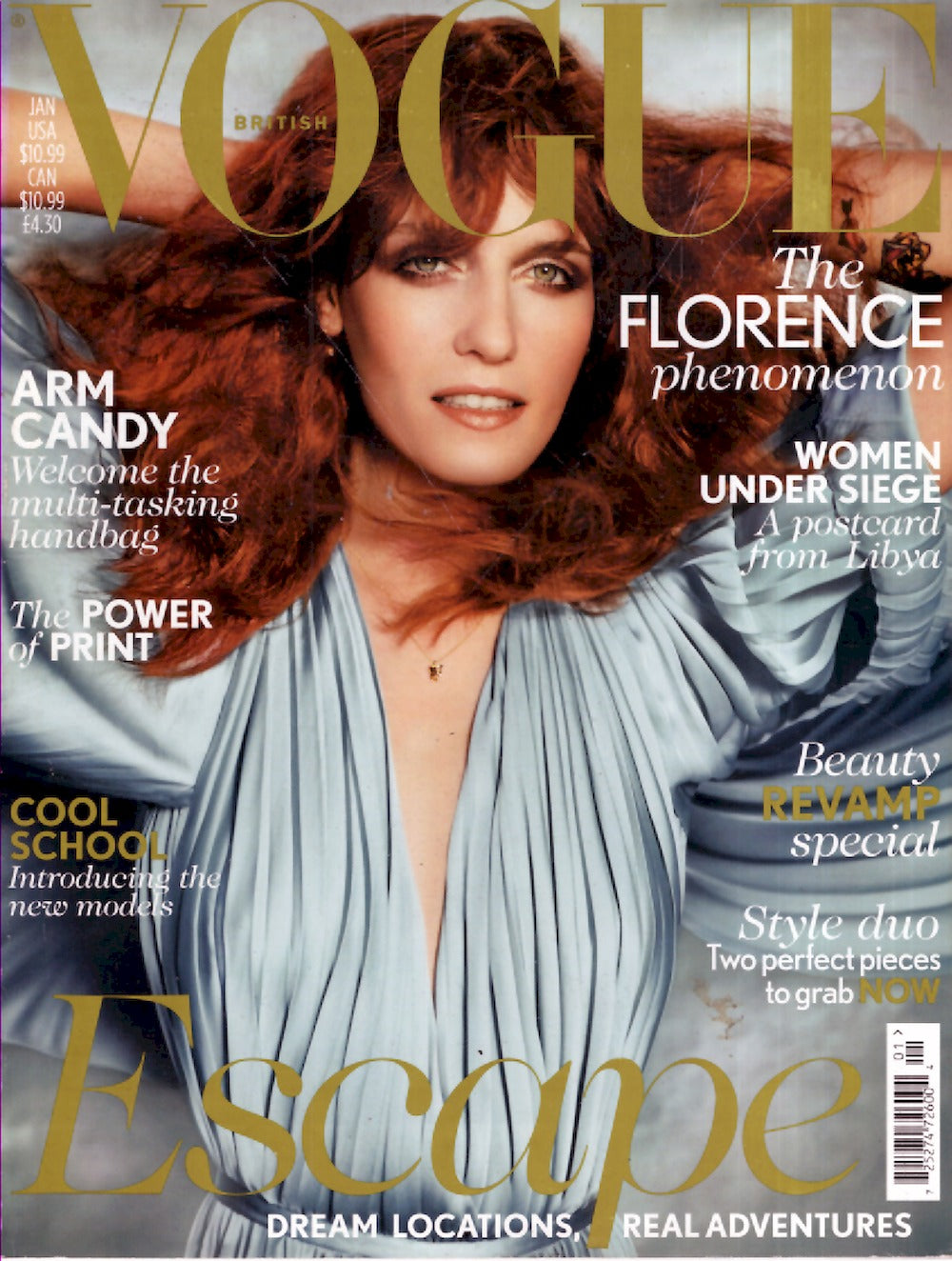 Vogue Magazin UK 2012-01 Florence Welch