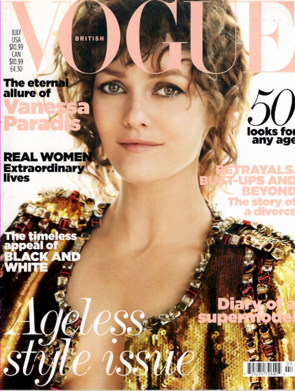 Vogue Magazin UK 2011-07 Vanessa Paradis