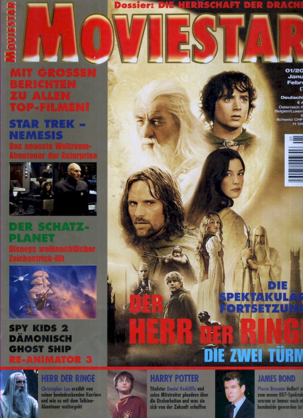 Moviestar Magazin Deutschland 2003 #77 Lord Of The Rings