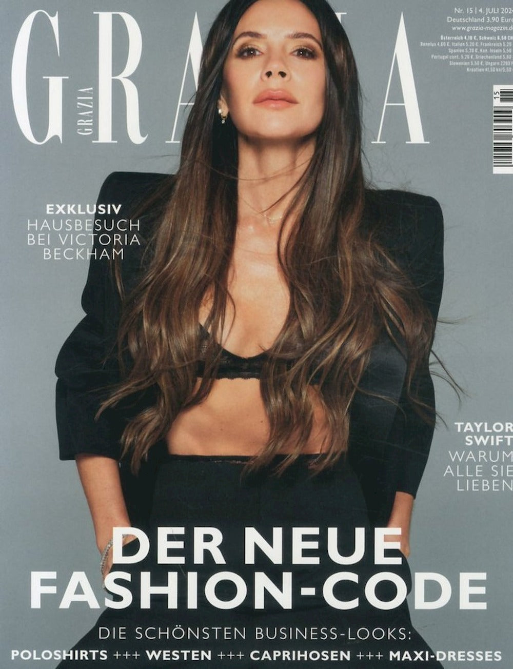 Grazia Magazin Deutschland 2024-15 Victoria Beckham