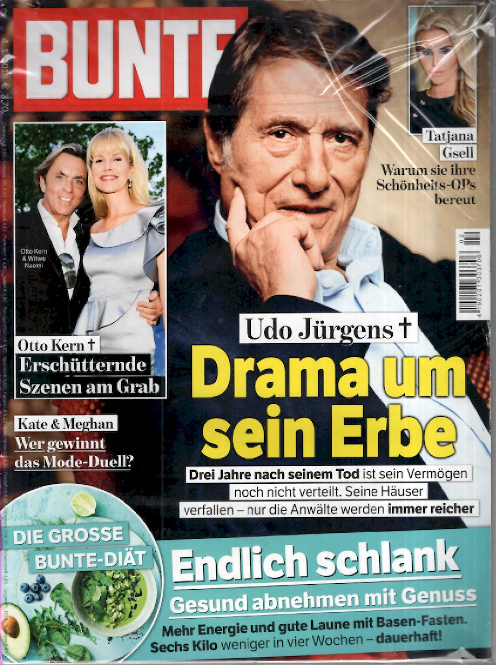 Bunte Magazin Deutschland 2018-02 Udo Jürgens Otto Kern