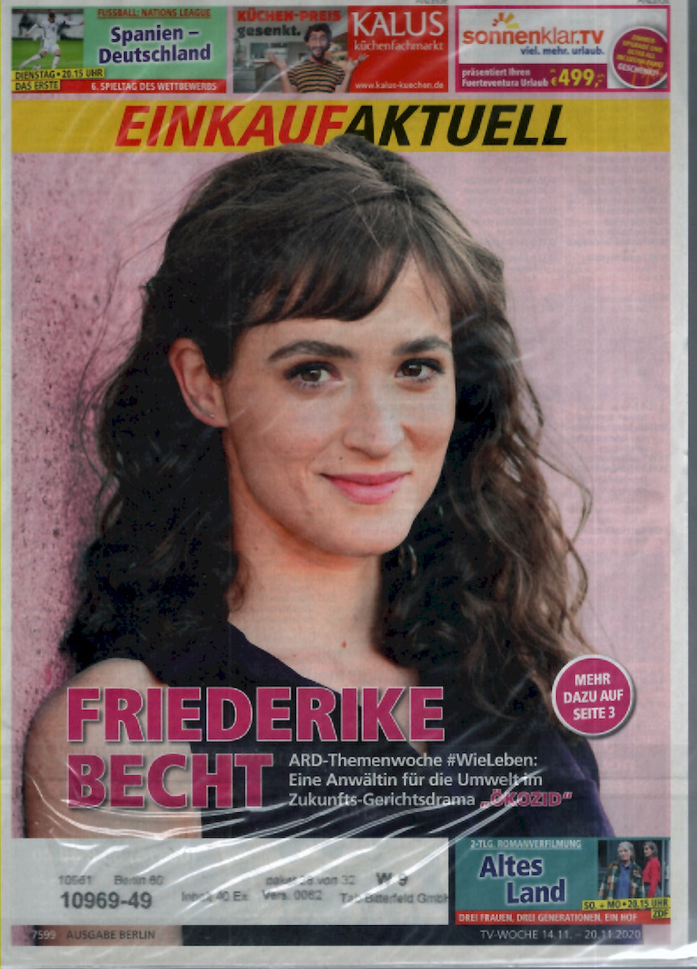 Einkauf Aktuell Magazin Deutschland 2020-47 Friederike Becht