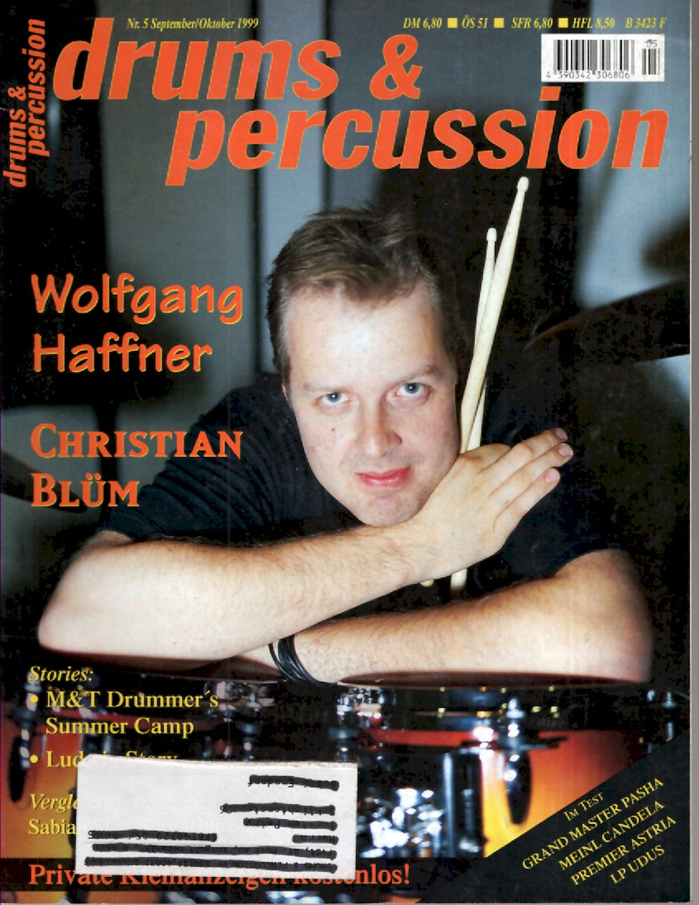 Drums & Percussions Magazin Deutschland 1999-09+10 Wolfgang Haffner Christian Blüm