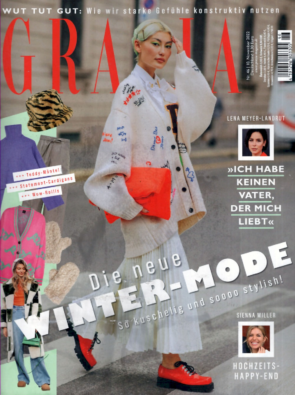 Grazia Magazin Deutschland 2022-46 Sienna Miller Lena