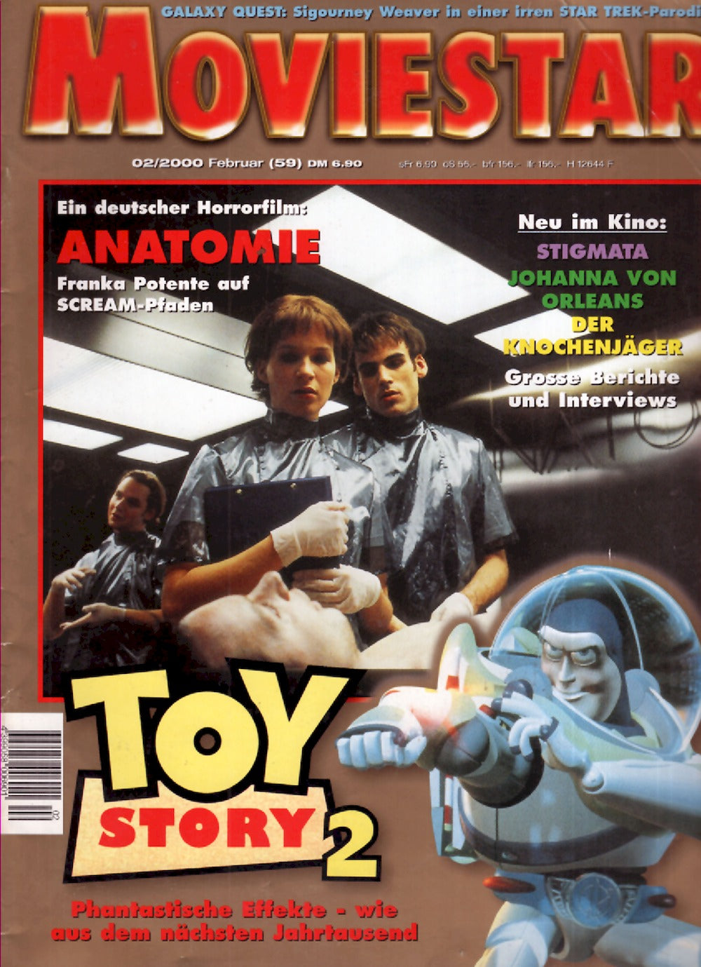 Moviestar Magazin Deutschland 2000 #59 Franka Potente