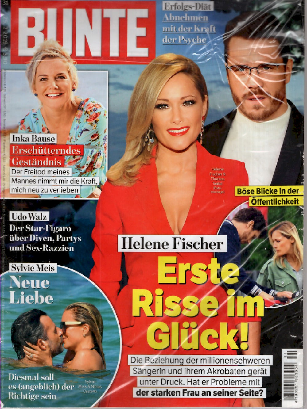 Bunte Magazin Deutschland 2019-31 Helene Fischer Inka Bause