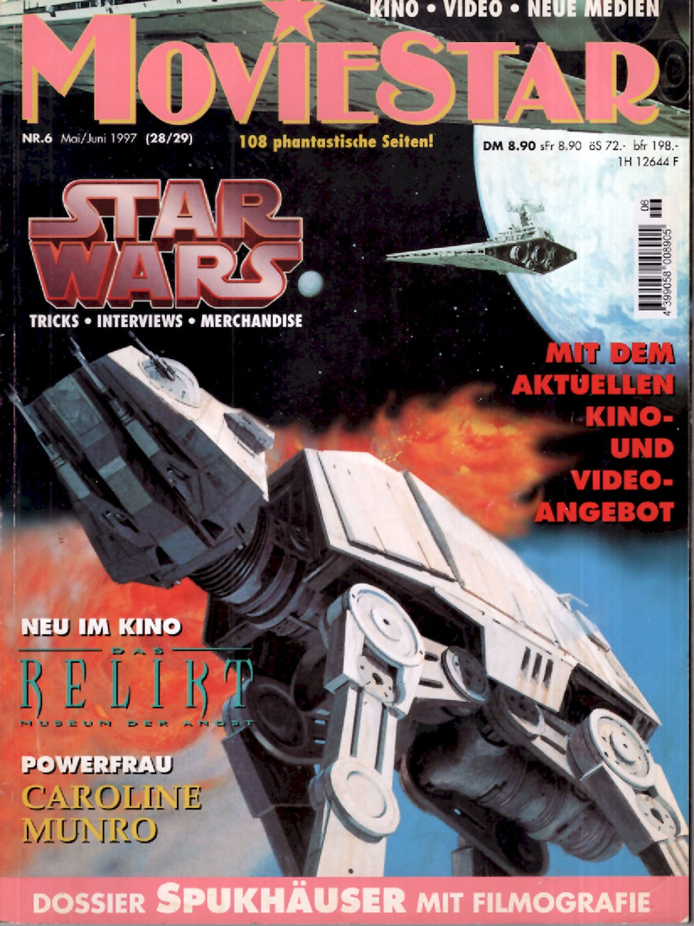 Moviestar Magazin Deutschland 1997 #28 Caroline Munro