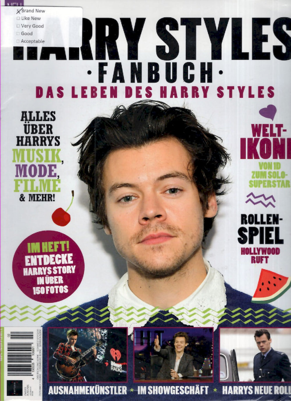 Fanbook Deutschland 2021-02 Harry Styles