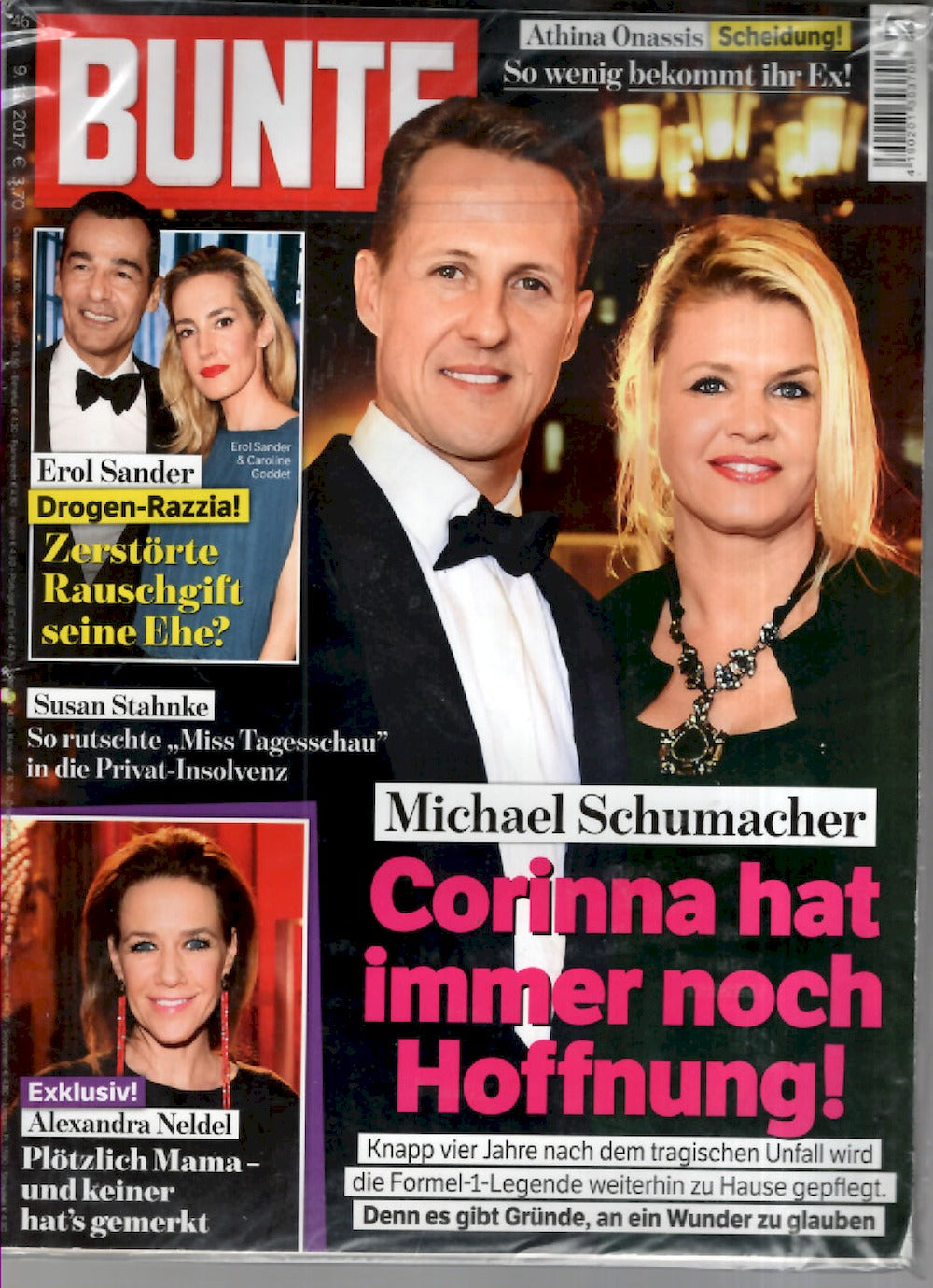 Bunte Magazin Deutschland 2017-46 Michael Schumacher Alexandra Neldel