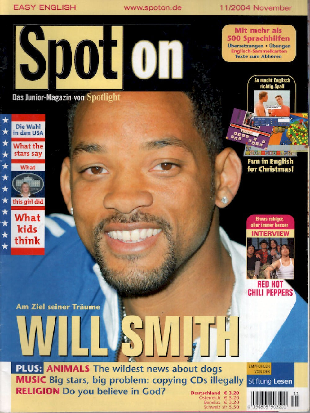 Spot On Magazin Deutschland 2004-11 Will Smith