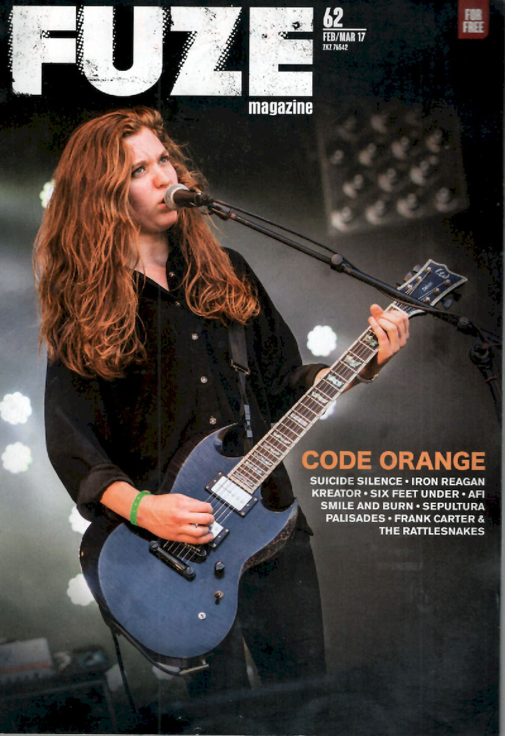 Fuze Magazin Deutschland 2017 #62 Suicide Silence Iron Reagan Kreator