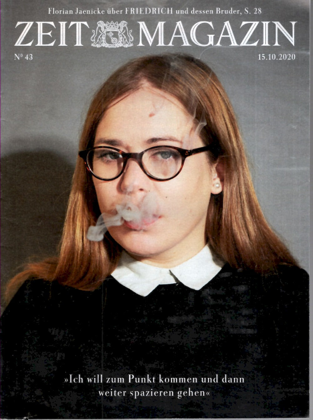 Zeit Magazin Deutschland 2020-43 Stefanie Sargnagel