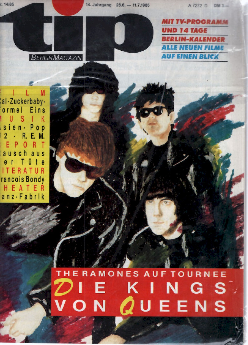 Tip Berlin Magazin Deutschland 1985-14 The Ramones