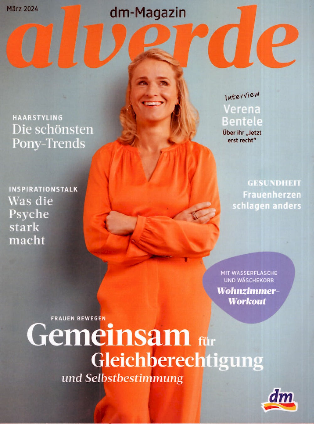 Alverde Magazin Deutschland 2024-03 Verena Bentele