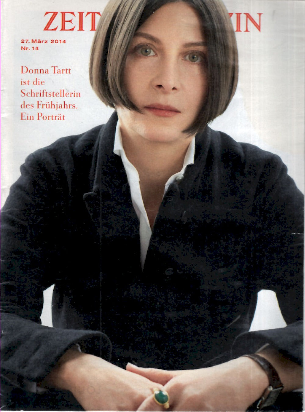 Zeit Magazin Deutschland 2014-14 Donna Tartt