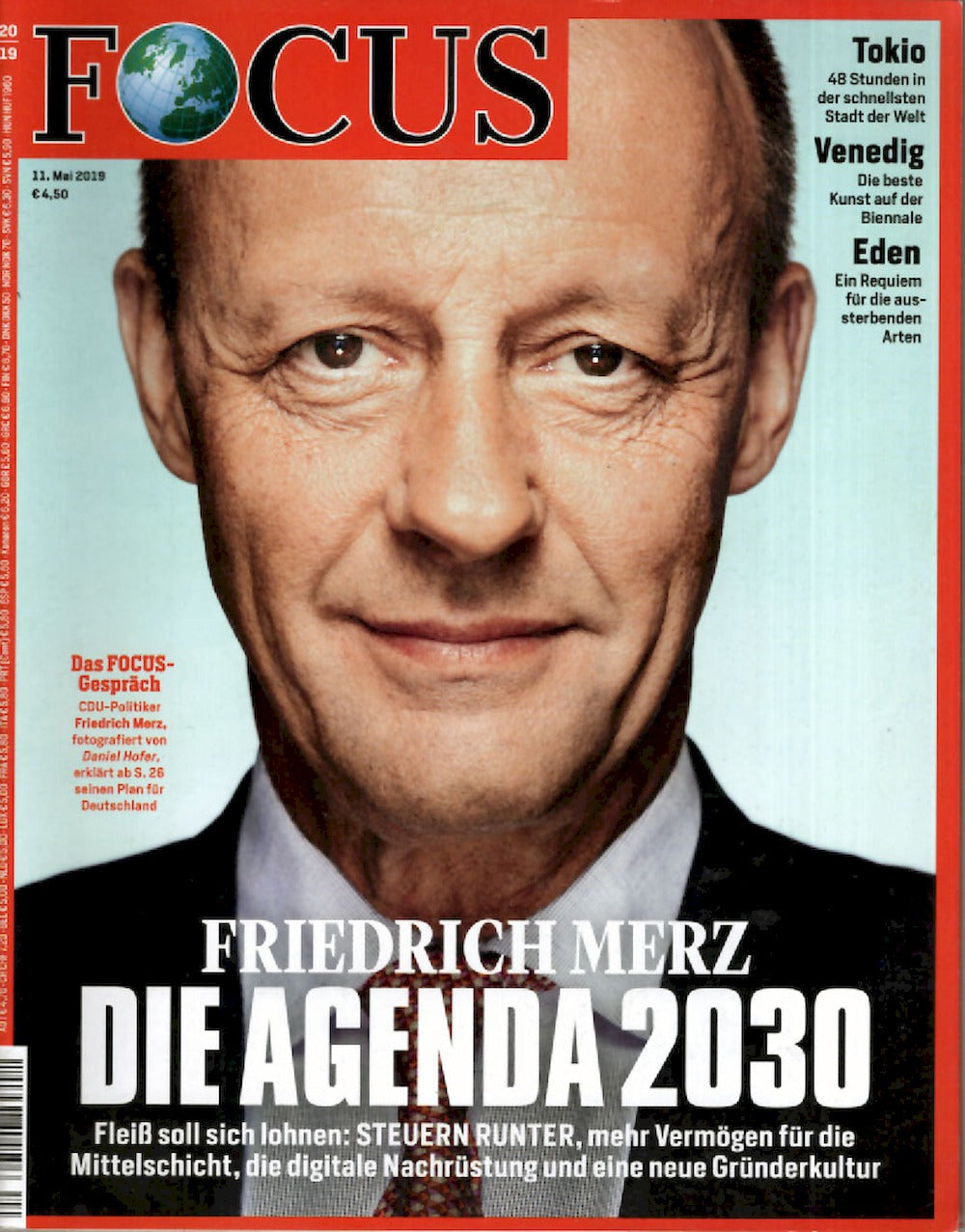 Focus Magazin Deutschland 2019-20 Friedrich Merz