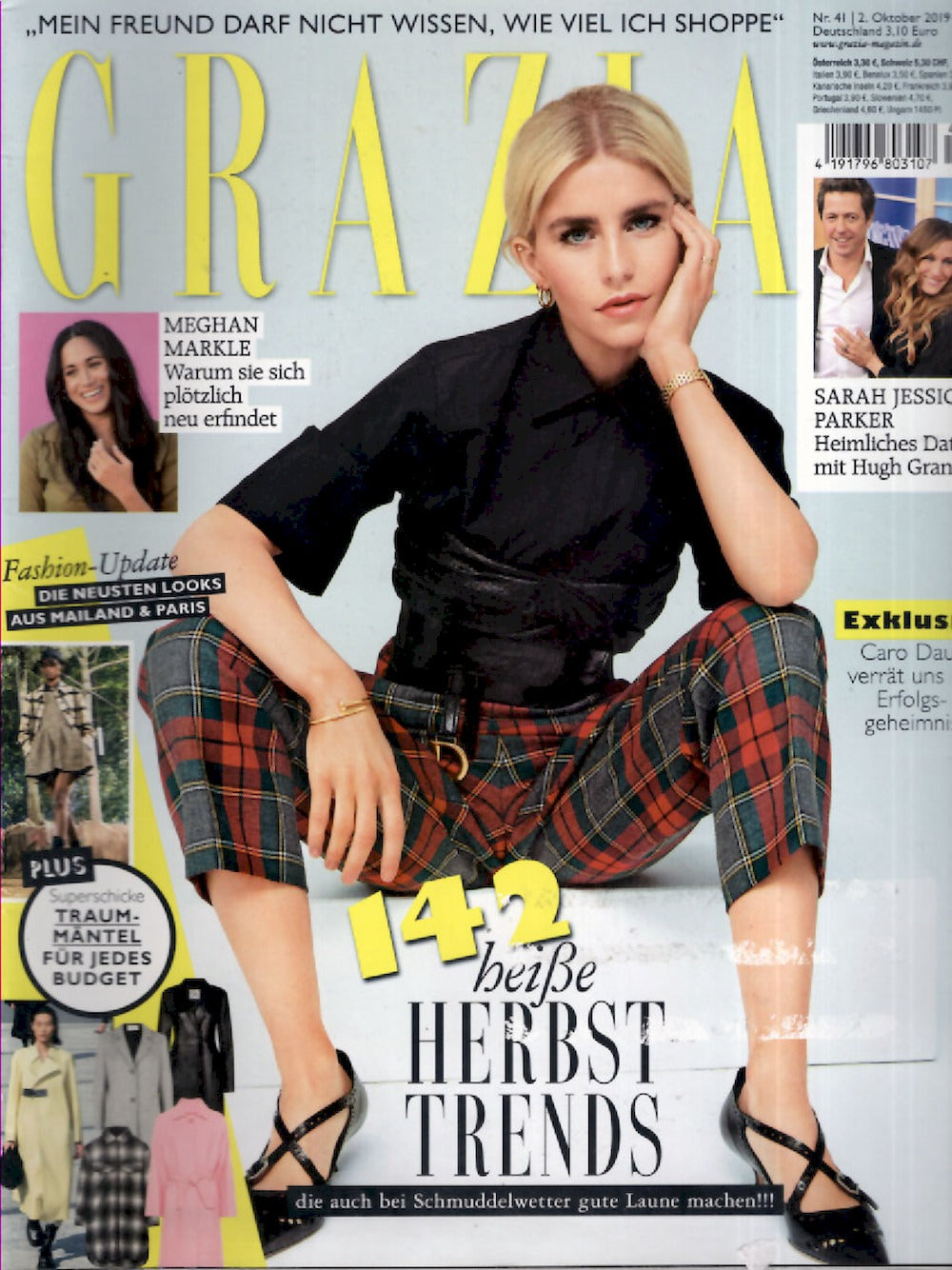 Grazia Magazin Deutschland 2019-41 Caro Daur