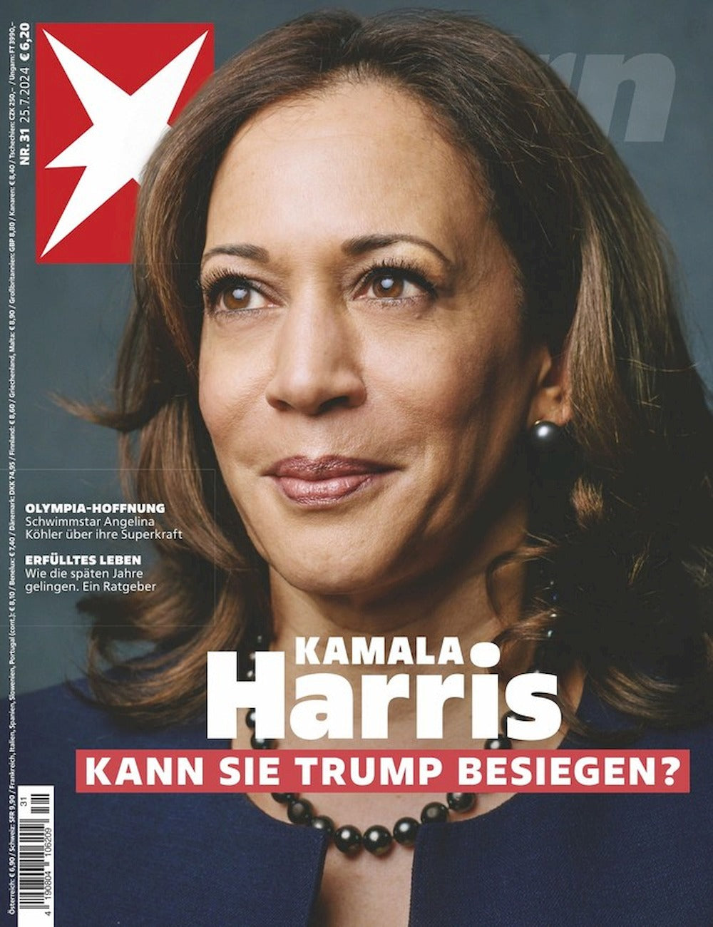 Stern Magazin Deutschland 2024-31 Kamala Harris
