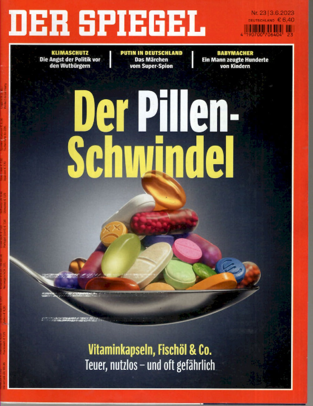 Der Spiegel Magazin Deutschland 2023-23 Elliot Page Matthias Reim