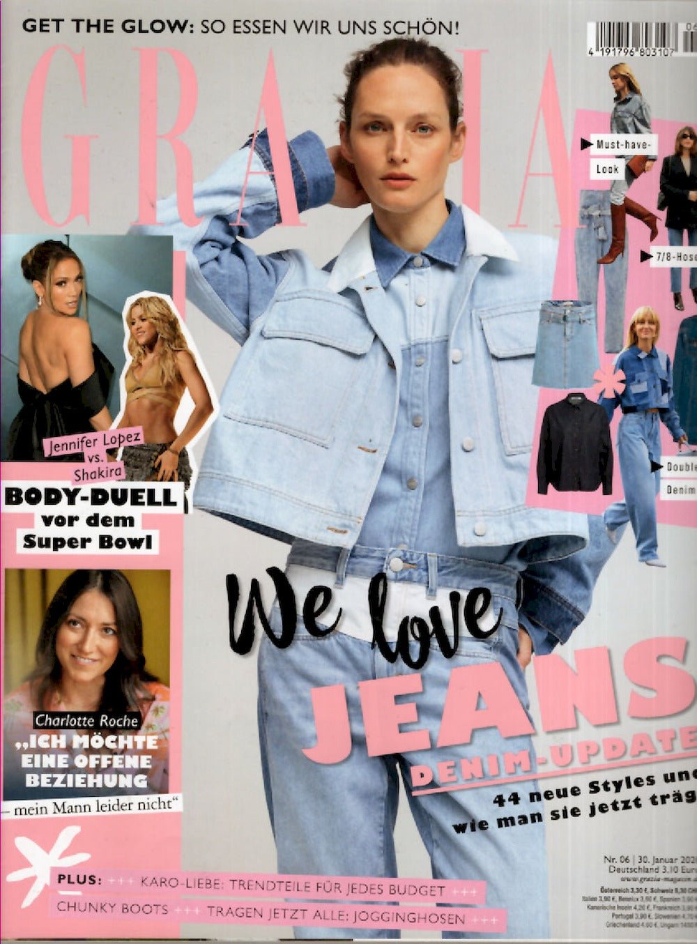 Grazia Magazin Deutschland 2020-06 Meghan Markle Jennifer Lopez Charlotte Roche