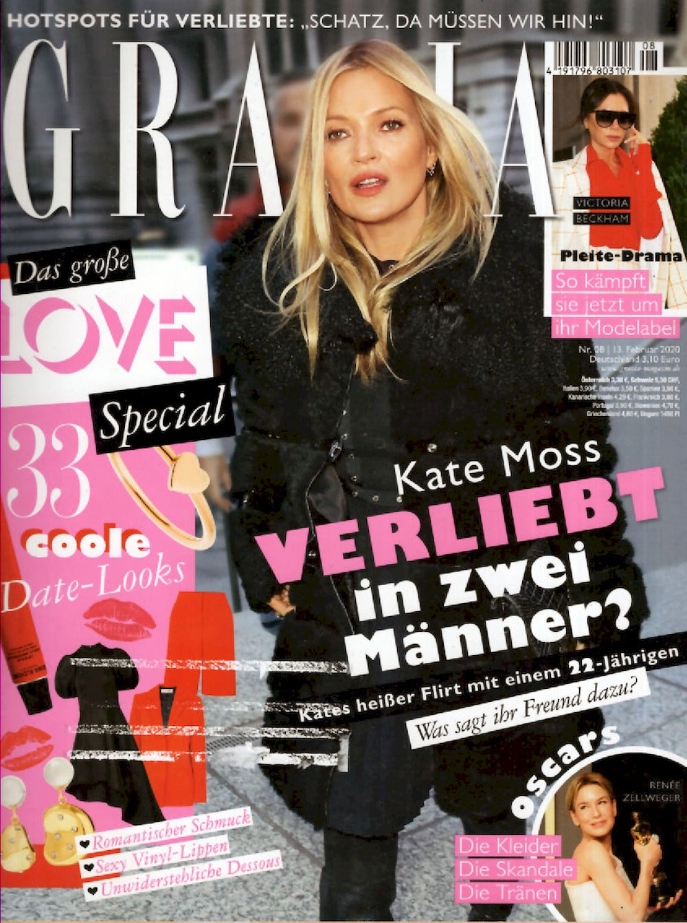 Grazia Magazin Deutschland 2020-09 Kate Moss