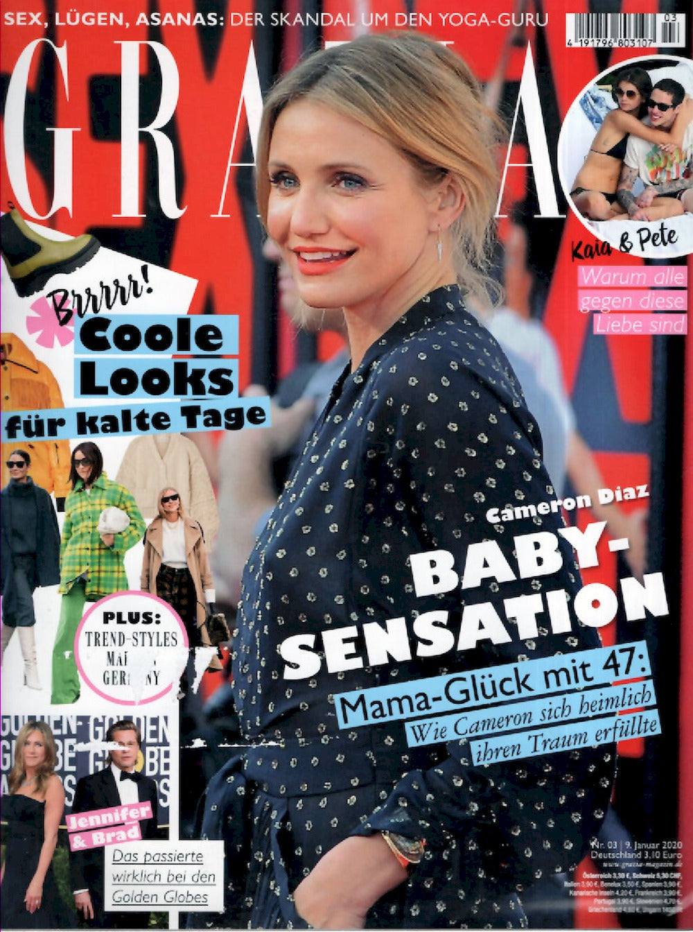 Grazia Magazin Deutschland 2020-03 Cameron Diaz