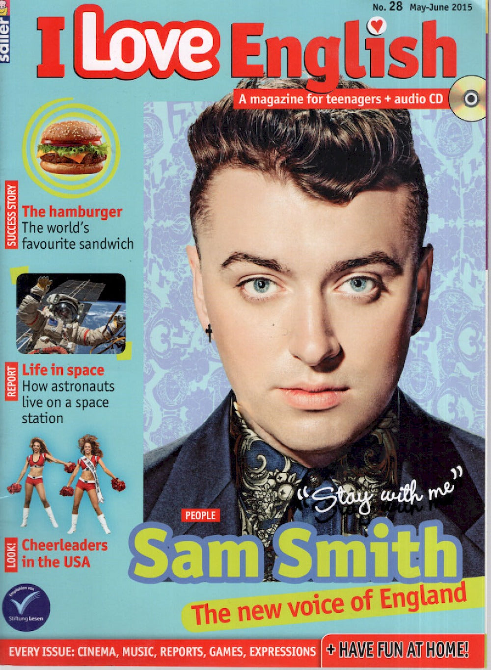 I Love English Magazin Deutschland 2015 #28 Sam Smith