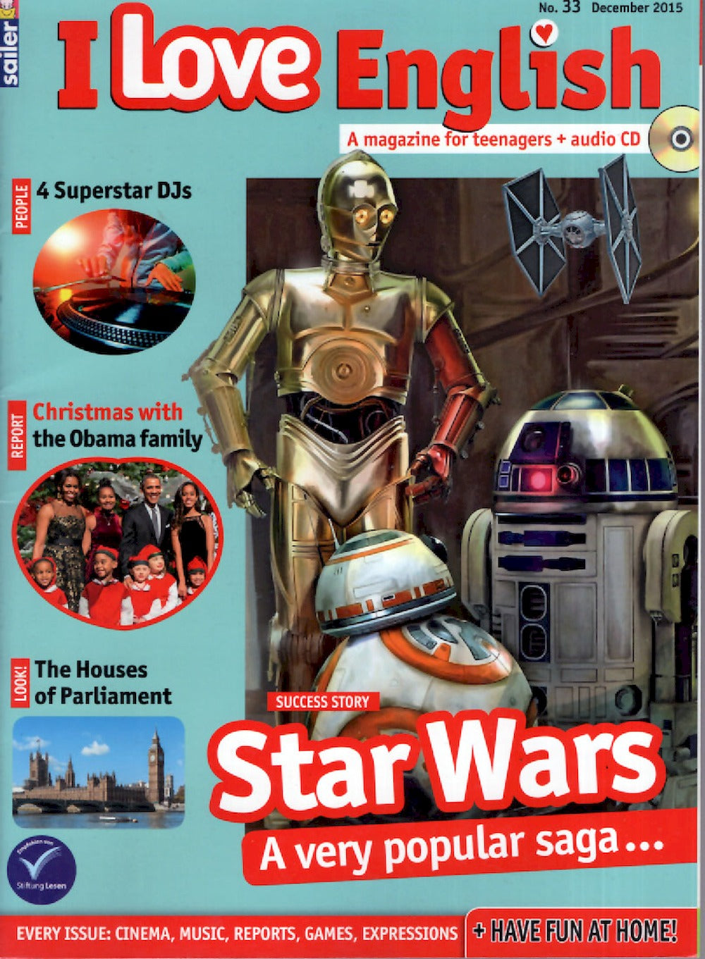 I Love English Magazin Deutschland 2015 #33 Star Wars