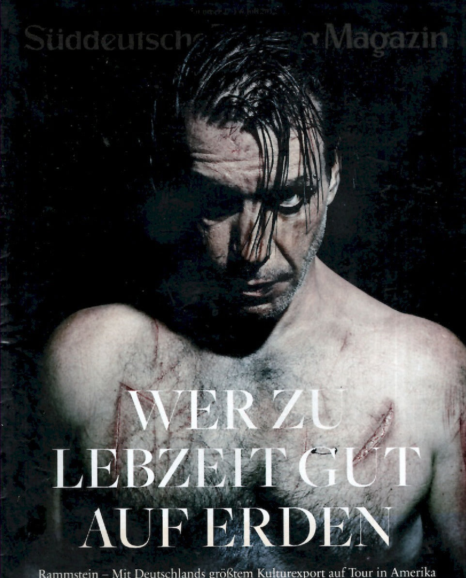 Süddeutsche Zeitung Magazin Deutschland 2012-27 Lindemann Rammstein