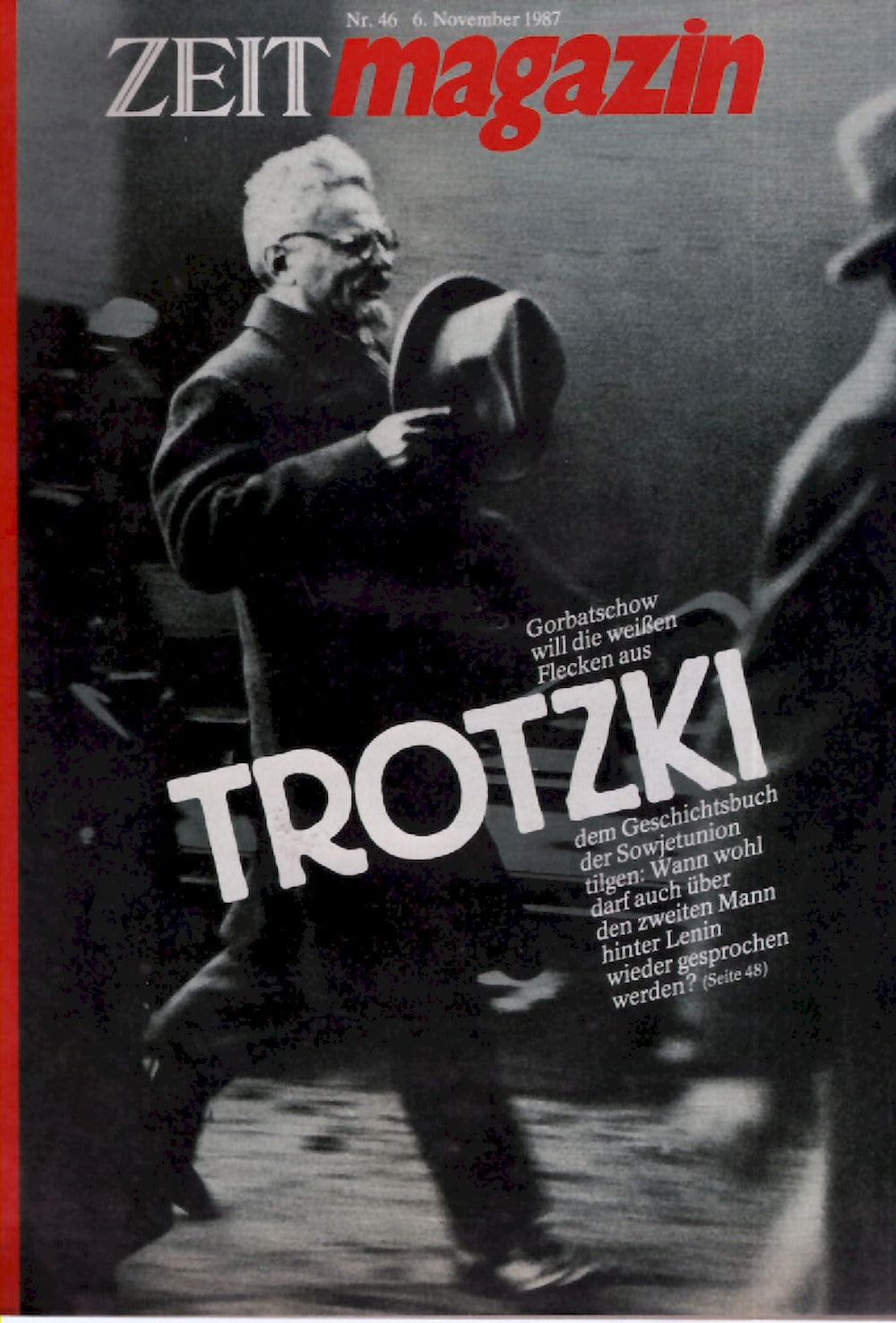 Zeit Magazin Deutschland 1987-46 Leo Trotzki