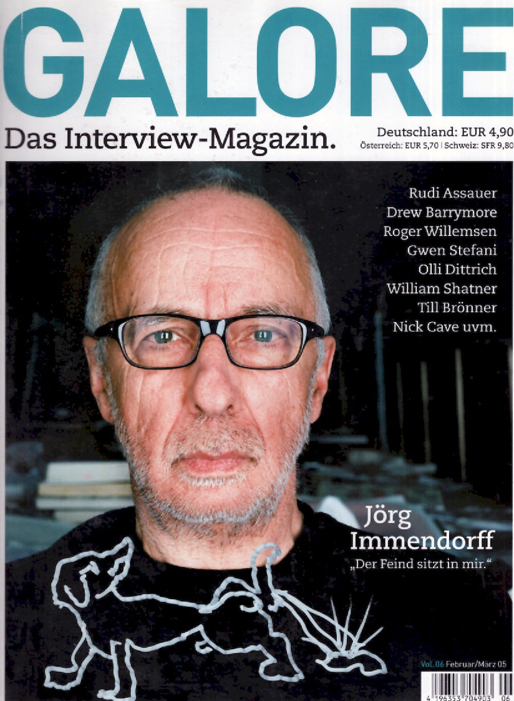 Galore Magazin Deutschland 2005 #6 Jörg Immendorff
