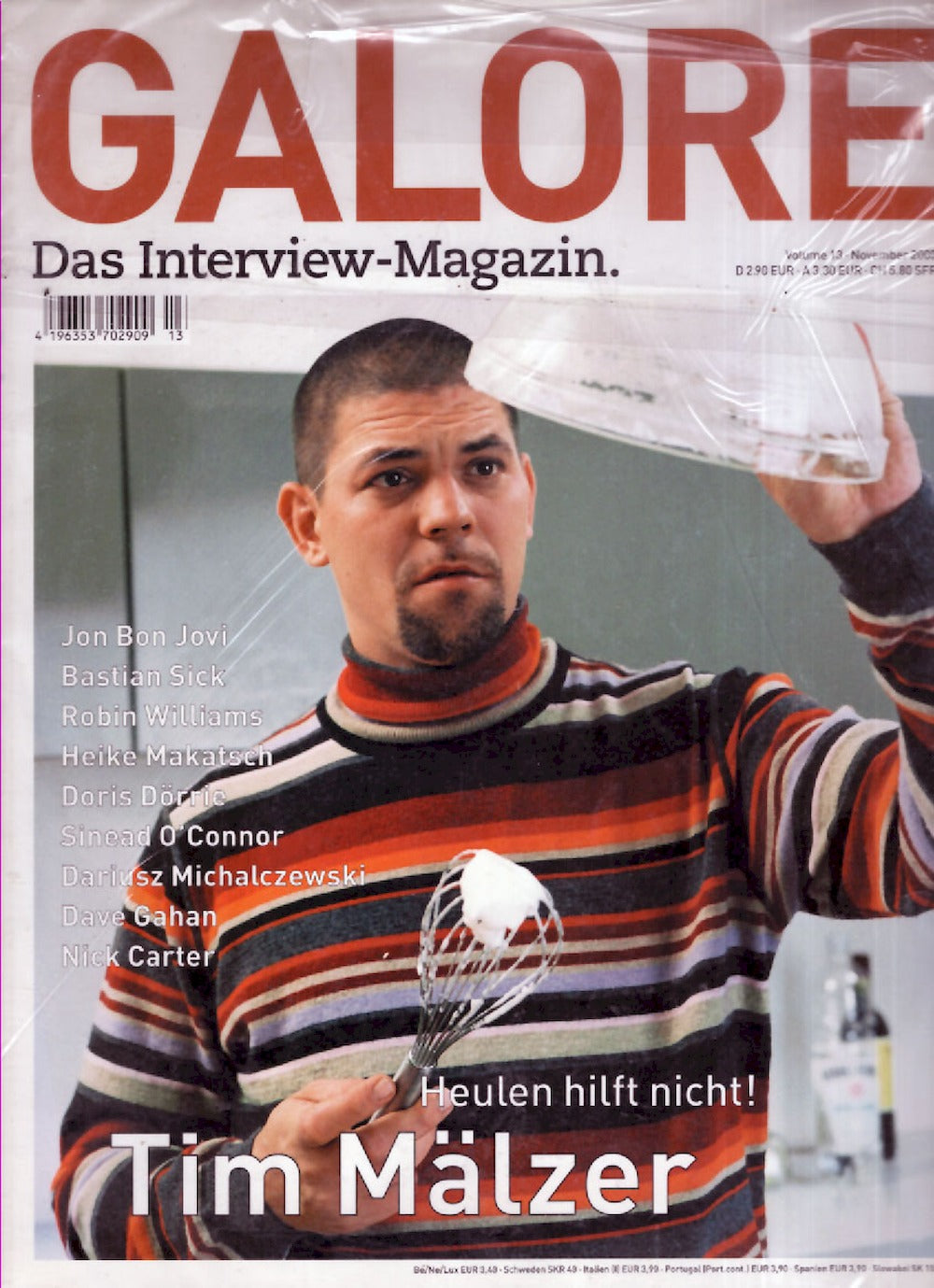 Galore Magazin Deutschland 2005 #13 Tim Mälzer