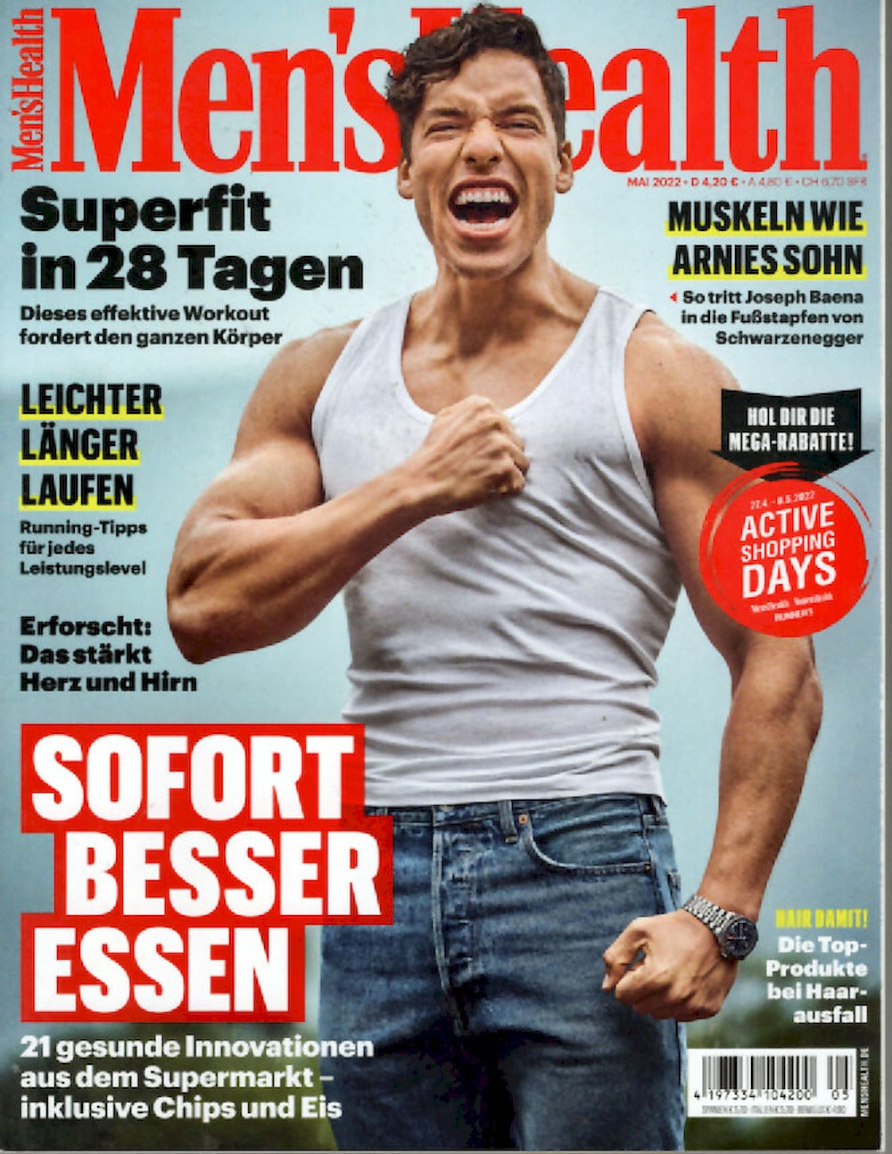 Mens Health Pocket Magazin Deutschland 2022-05 Joseph Baena Schwarzenegger