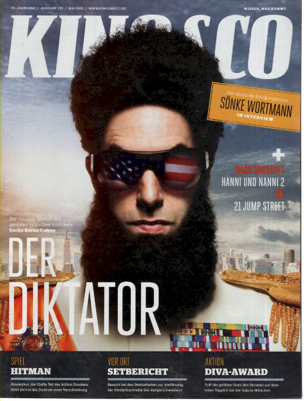 Kino & Co Magazin Deutschland 2012 #135 Sacha Baron Cohen