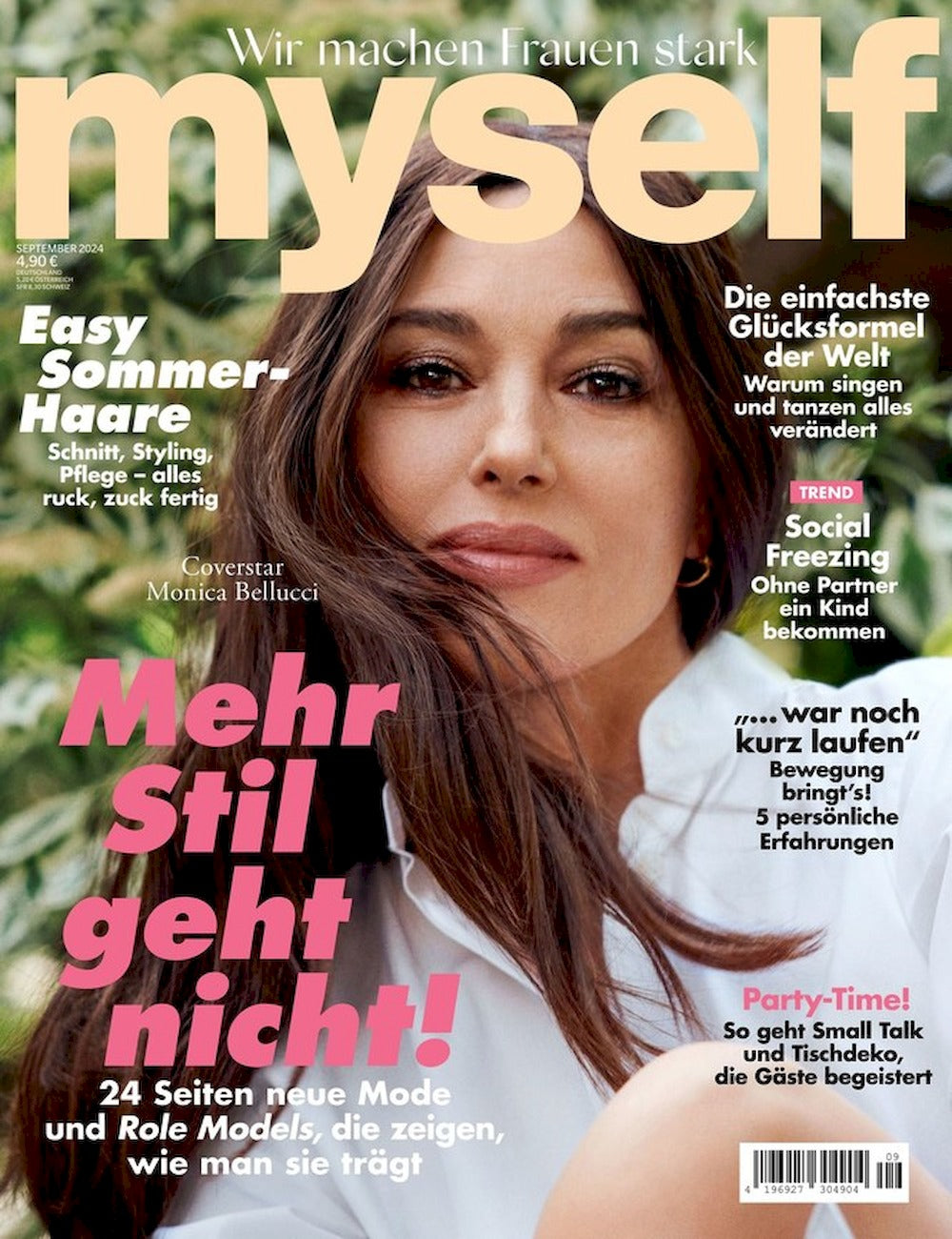 Myself Magazin Deutschland 2024-09 Monica Bellucci