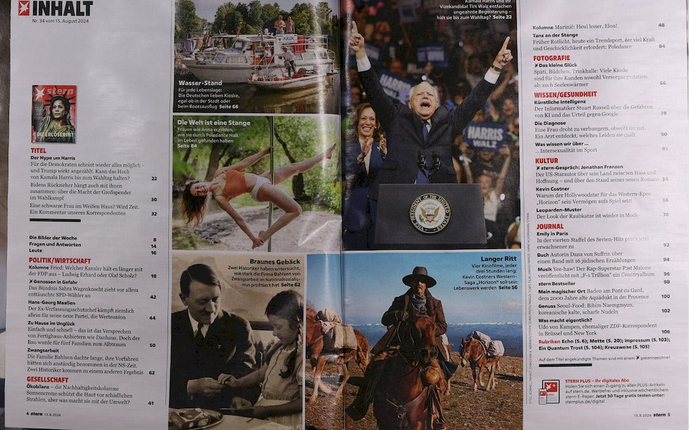 Stern Magazin Deutschland 2024-34 Kamala Harris