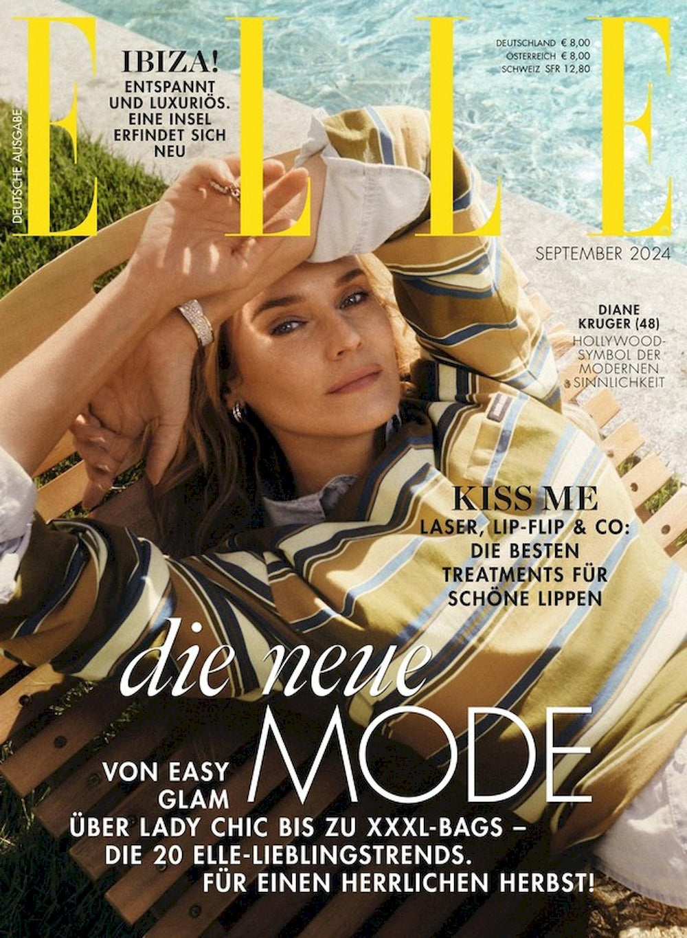Elle Magazin Deutschland 2024-09 Diane Kruger