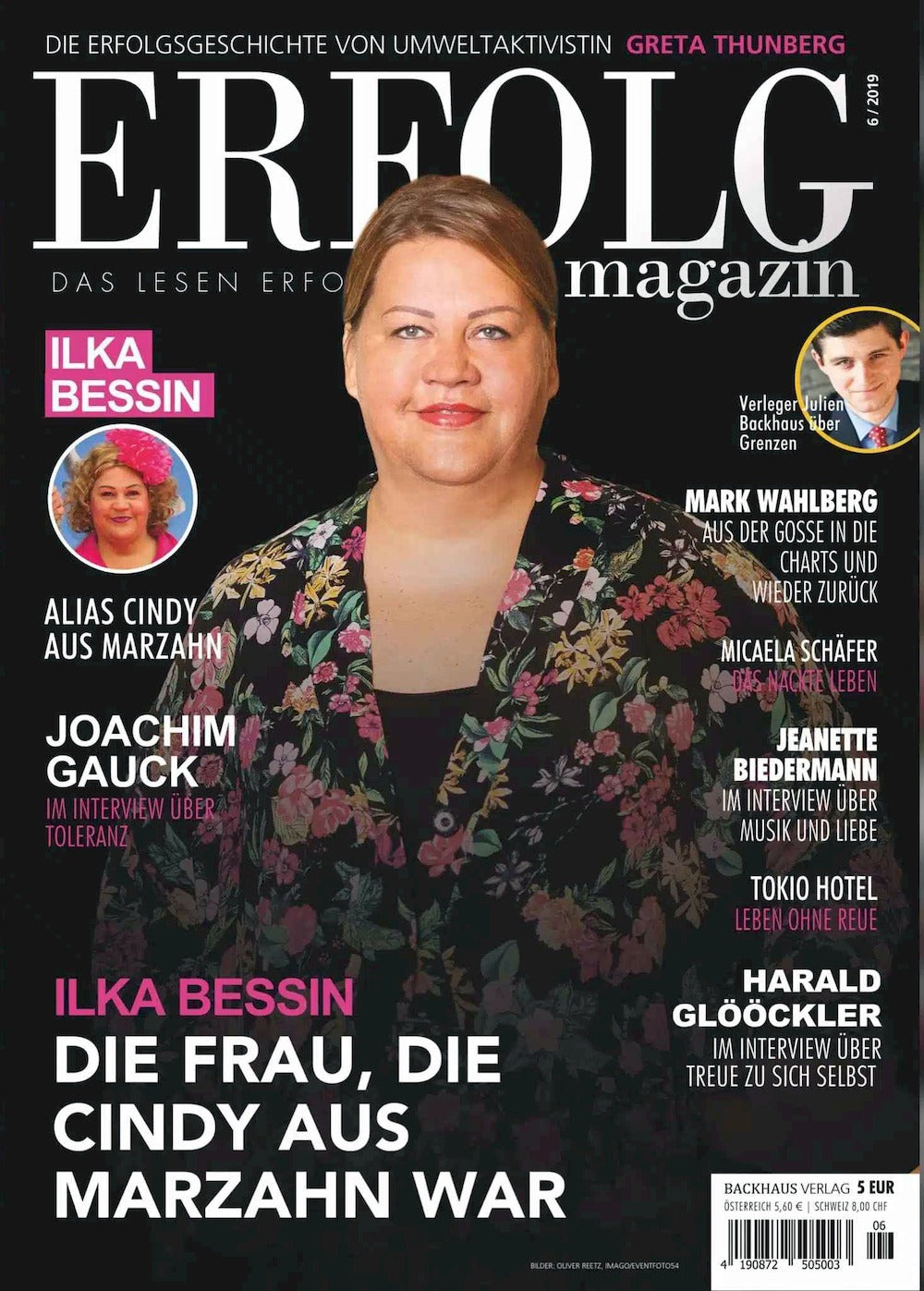 Erfolg Magazin Deutschland 2019-06 Ilka Bessin Mark Wahlberg Greta Thunberg