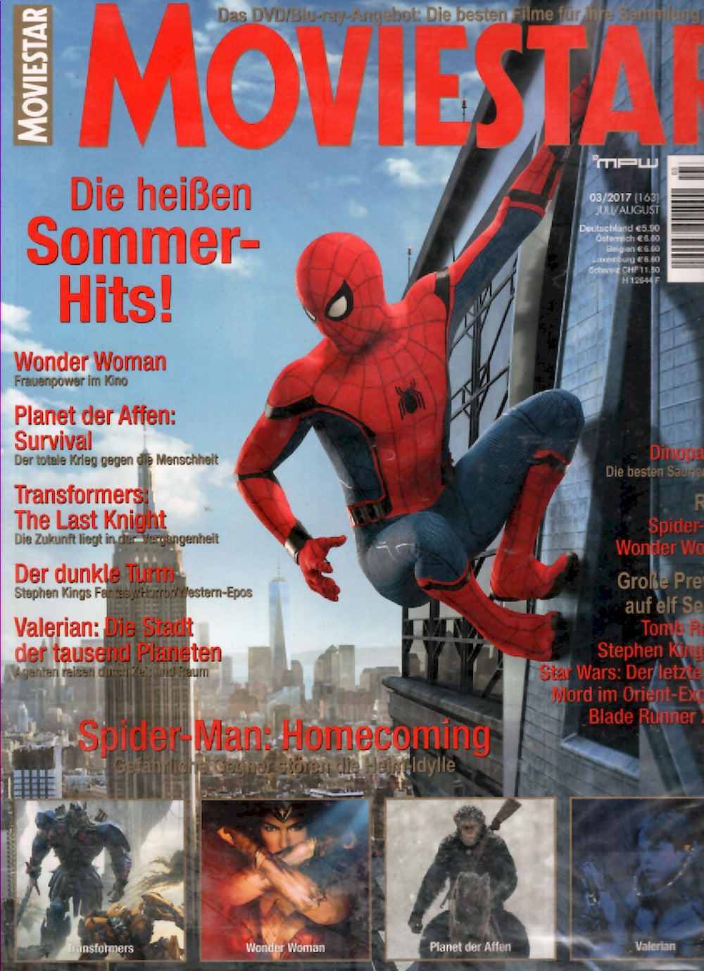 Moviestar Magazin Deutschland 2017-03 Spider Man