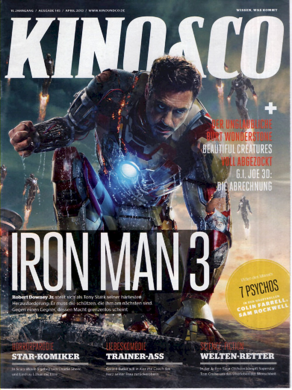 Kino & Co Magazin Deutschland 2013-04 Robert Downey Jr