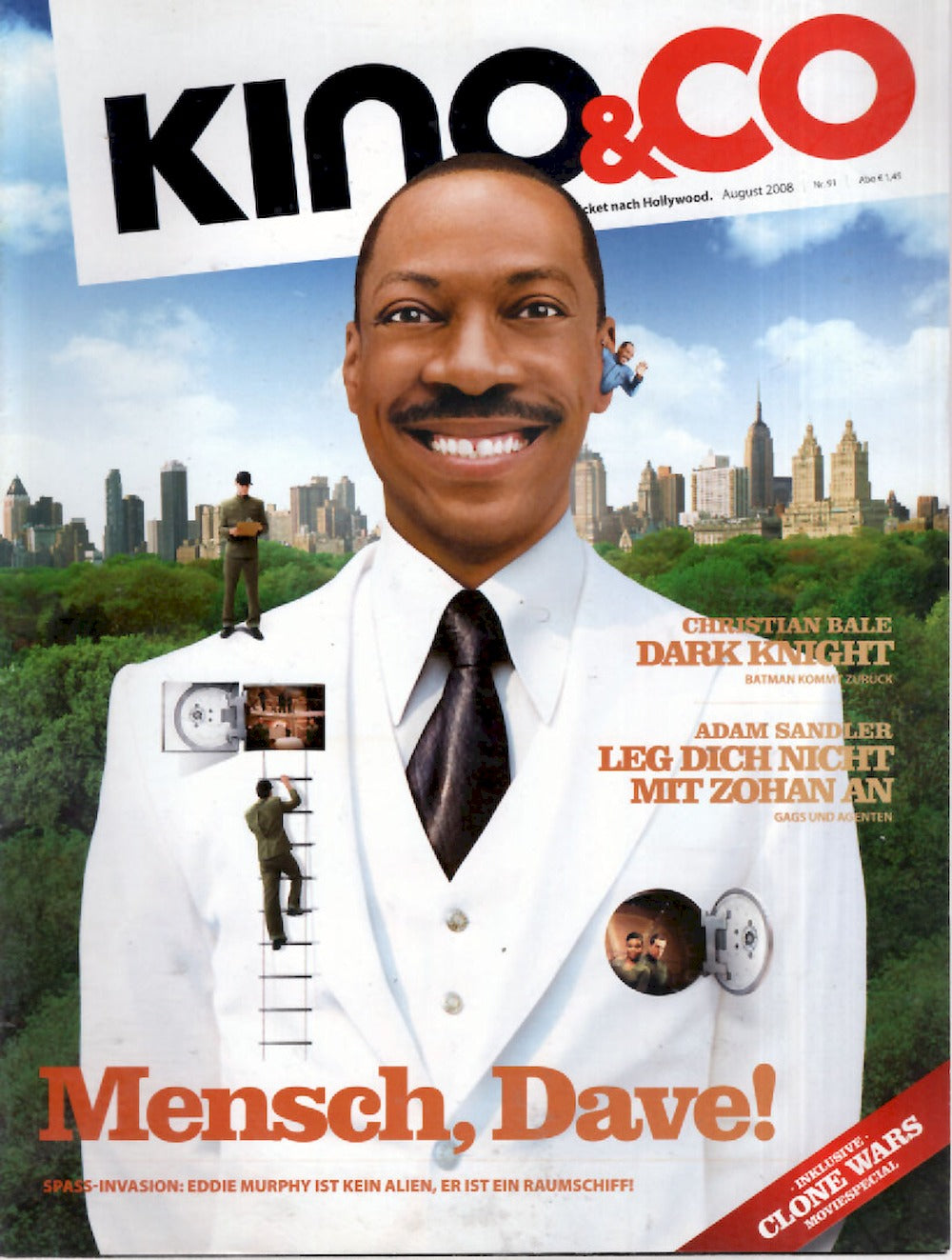 Kino & Co Magazin Deutschland 2008-08 Eddie Murphy Dave