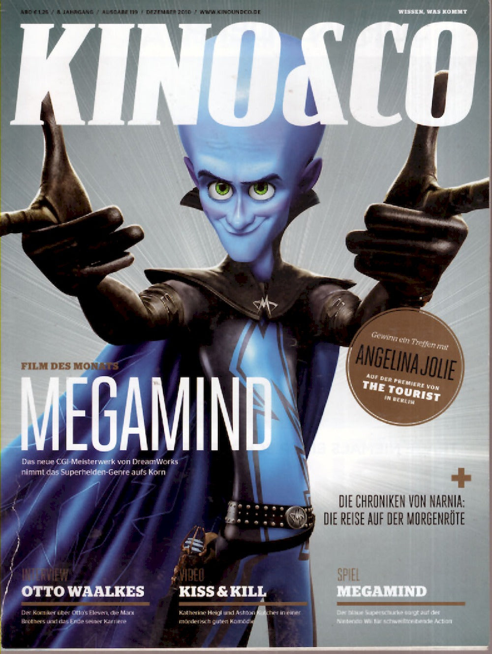 Kino & Co Magazin Deutschland 2010-12 Megamind