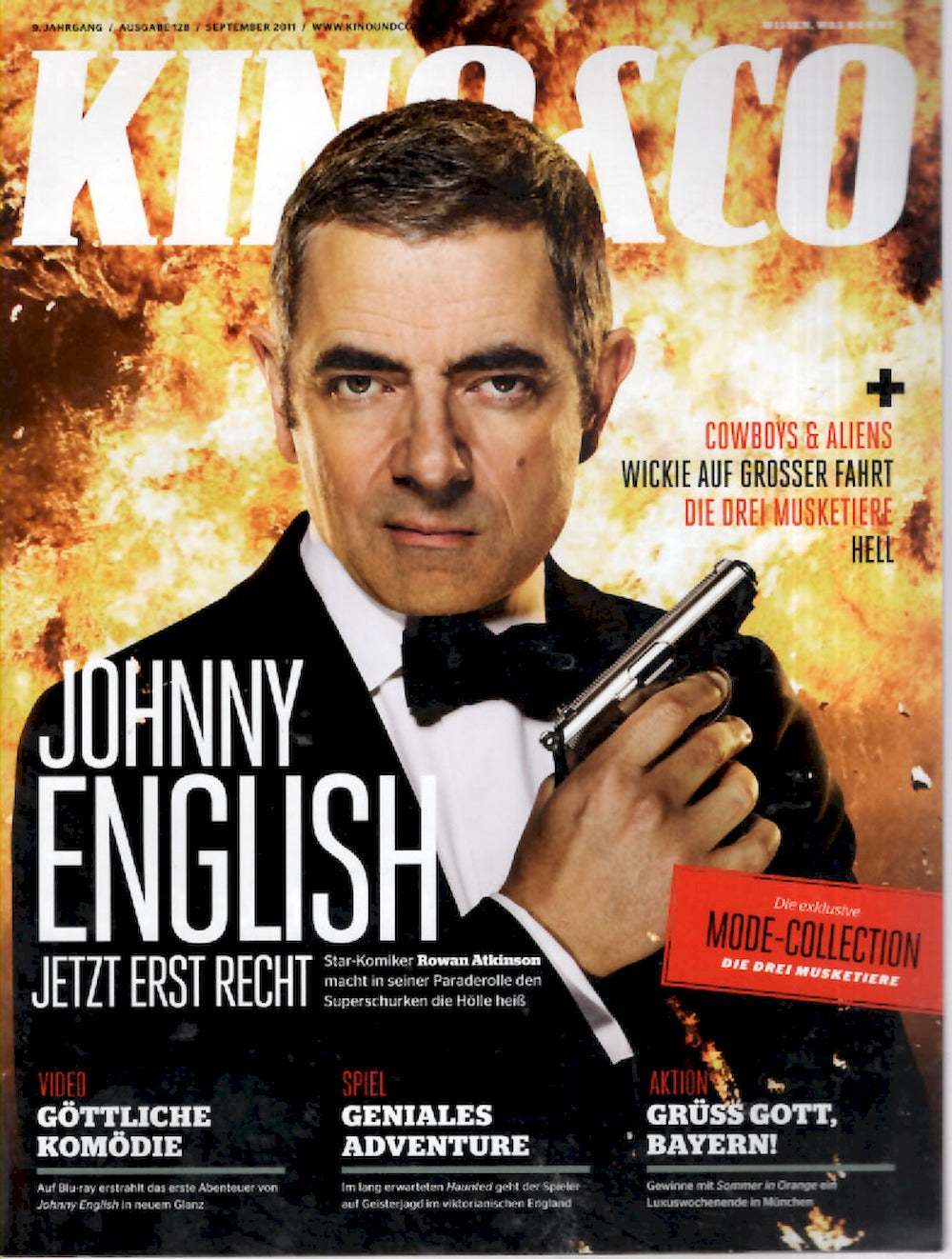 Kino & Co Magazin Deutschland 2011-09 Rowan Atkinson Johnny English