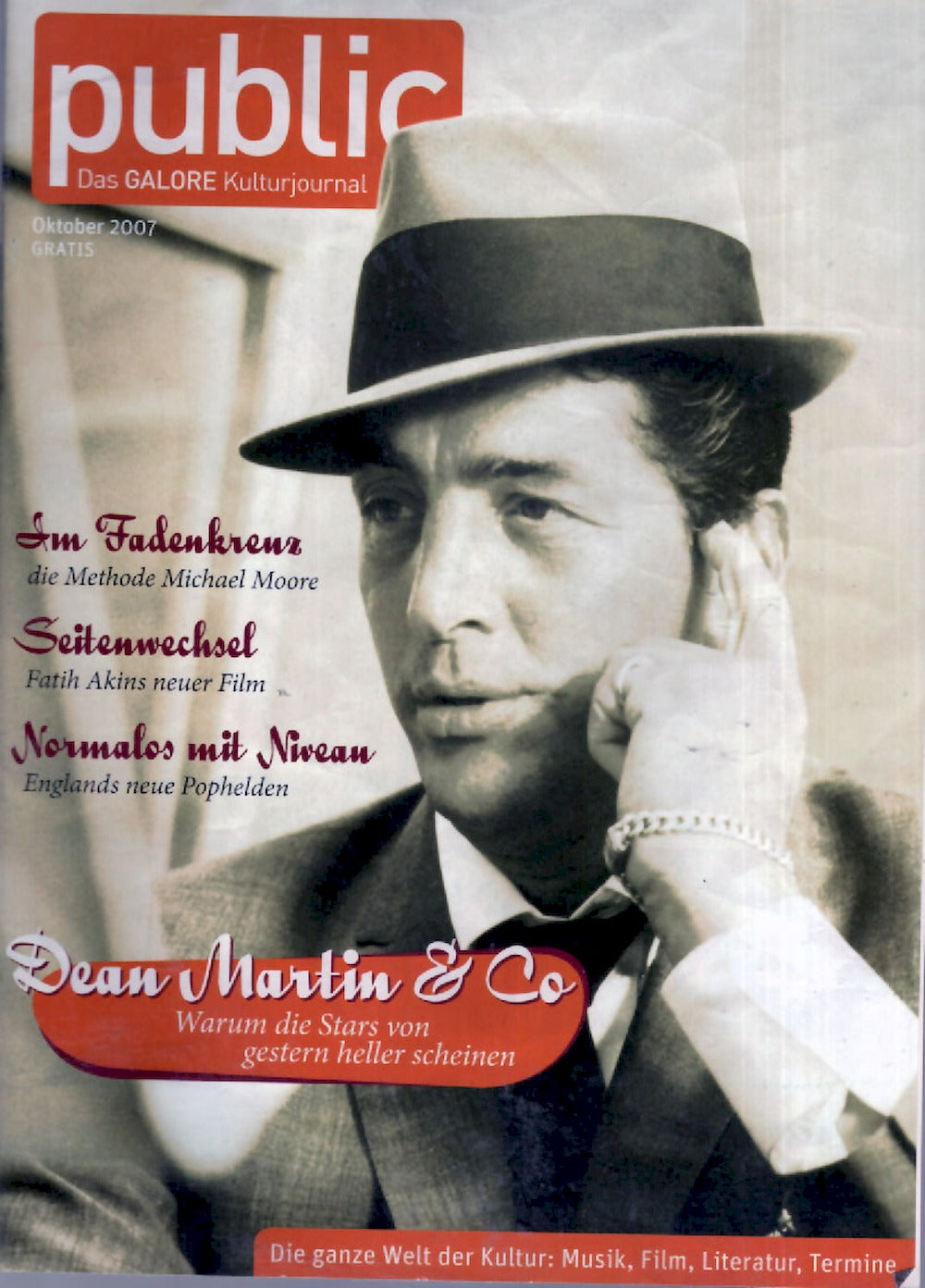 Public Magazin Deutschland 2007-10 Dean Martin