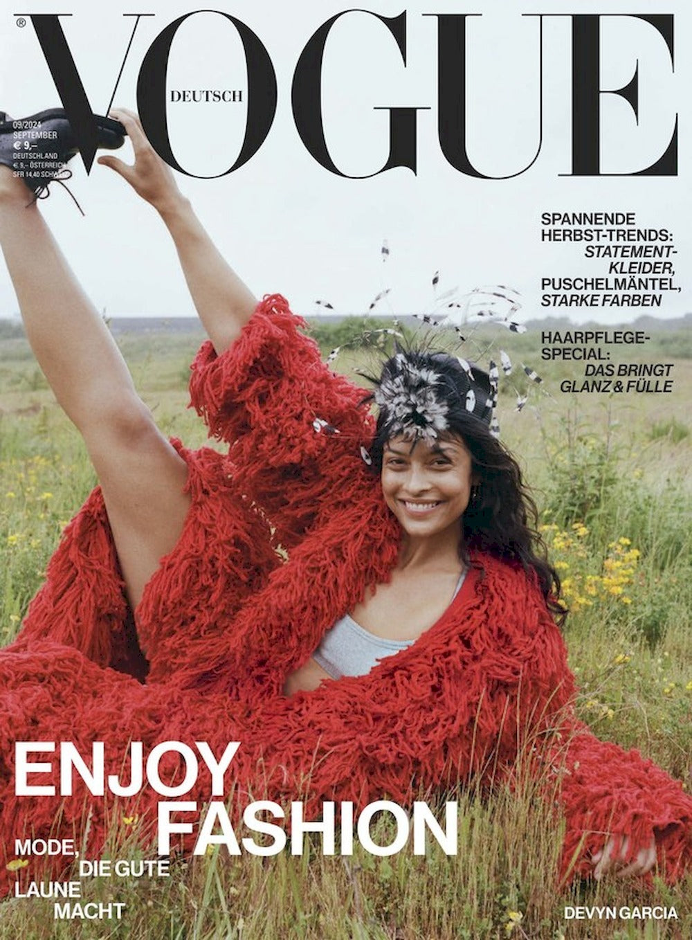 Vogue Magazin Deutschland 2024-09 Devyn Faith Garcia
