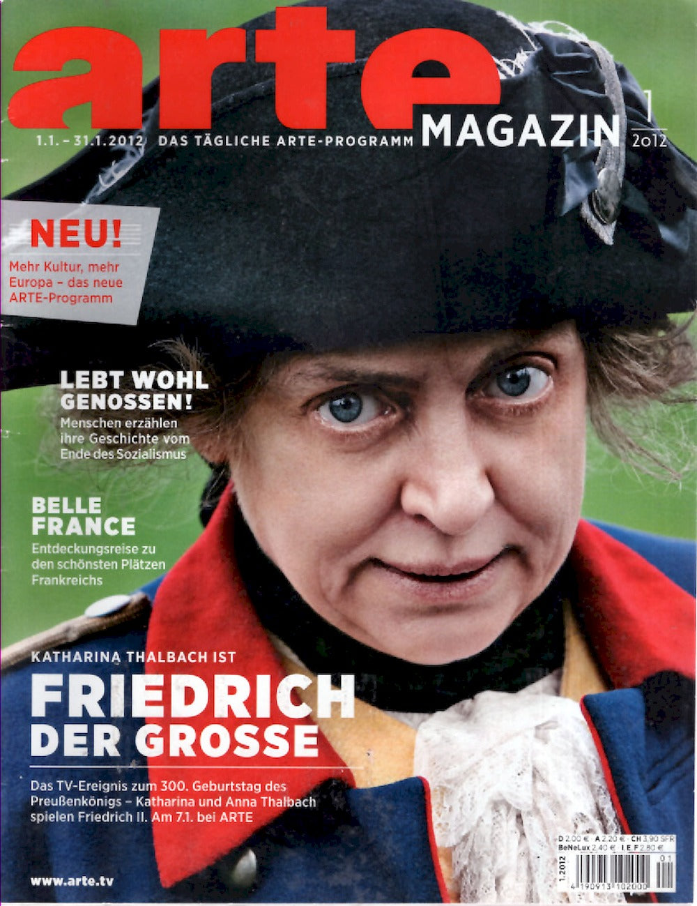 Arte Magazin Deutschland 2012-01 Katharina Thalbach