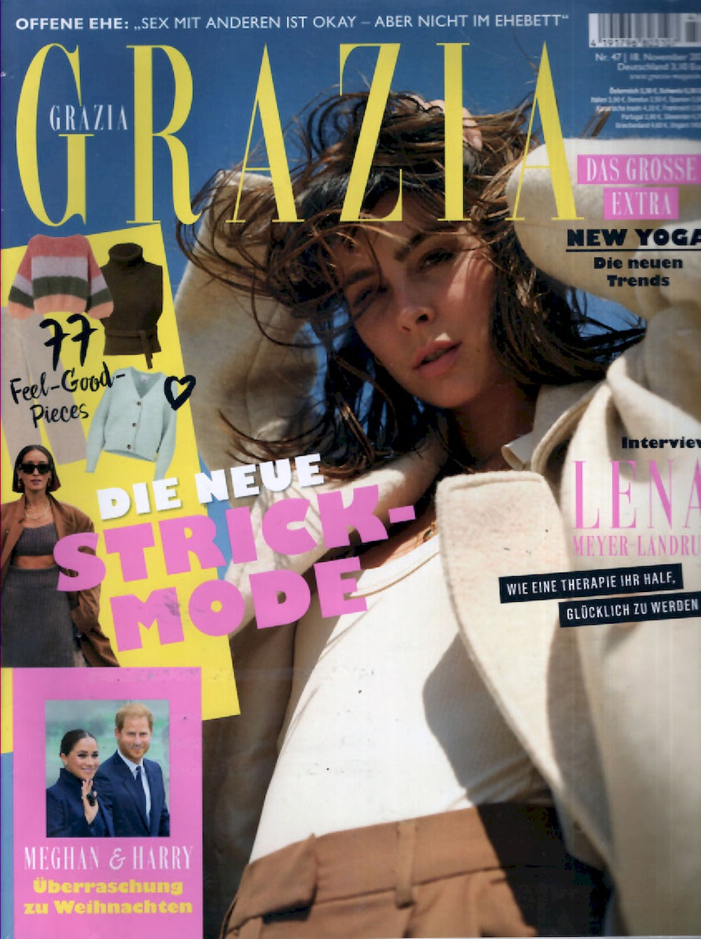 Grazia Magazin Deutschland 2021-47 Lena Meyer-Landrut