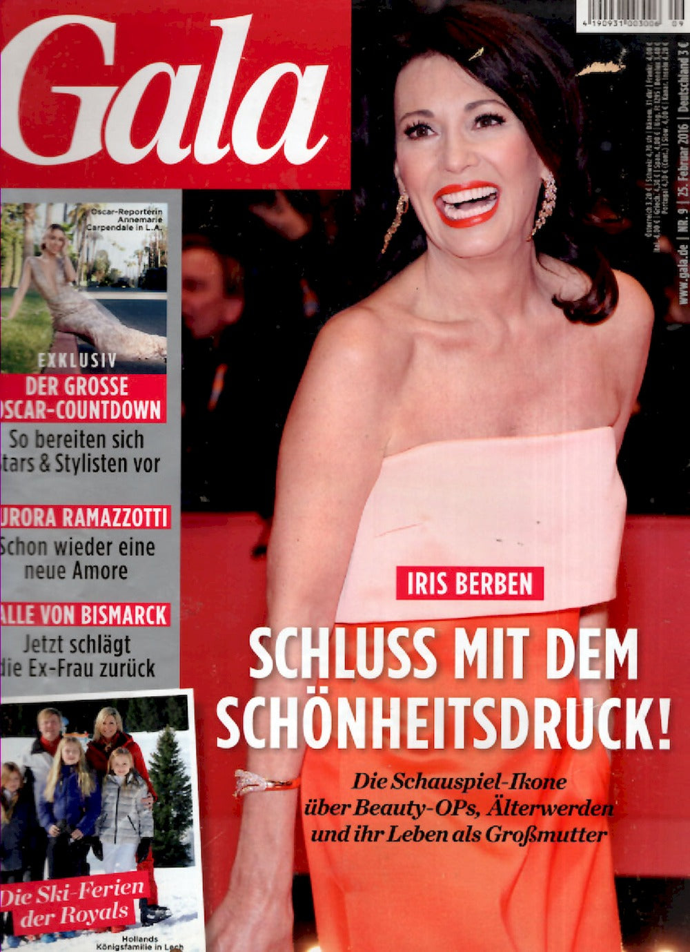 Gala Magazin Deutschland 2016-09 Iris Berben