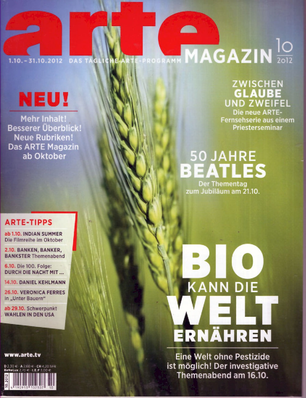 Arte Magazin Deutschland 2012-10 The Beatles
