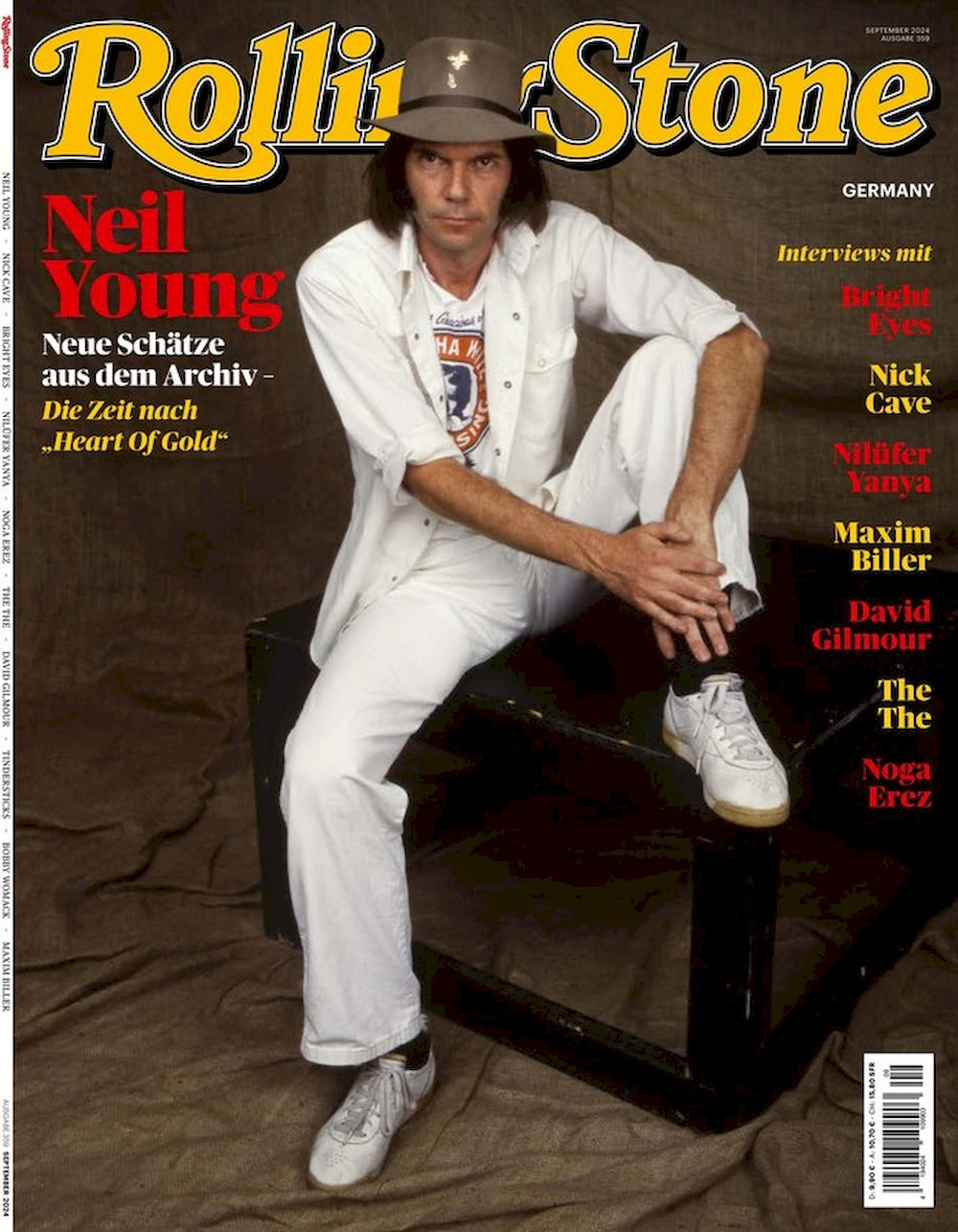 Rolling Stone Magazin Deutschland 2024-09 Neil Young + Vinyl